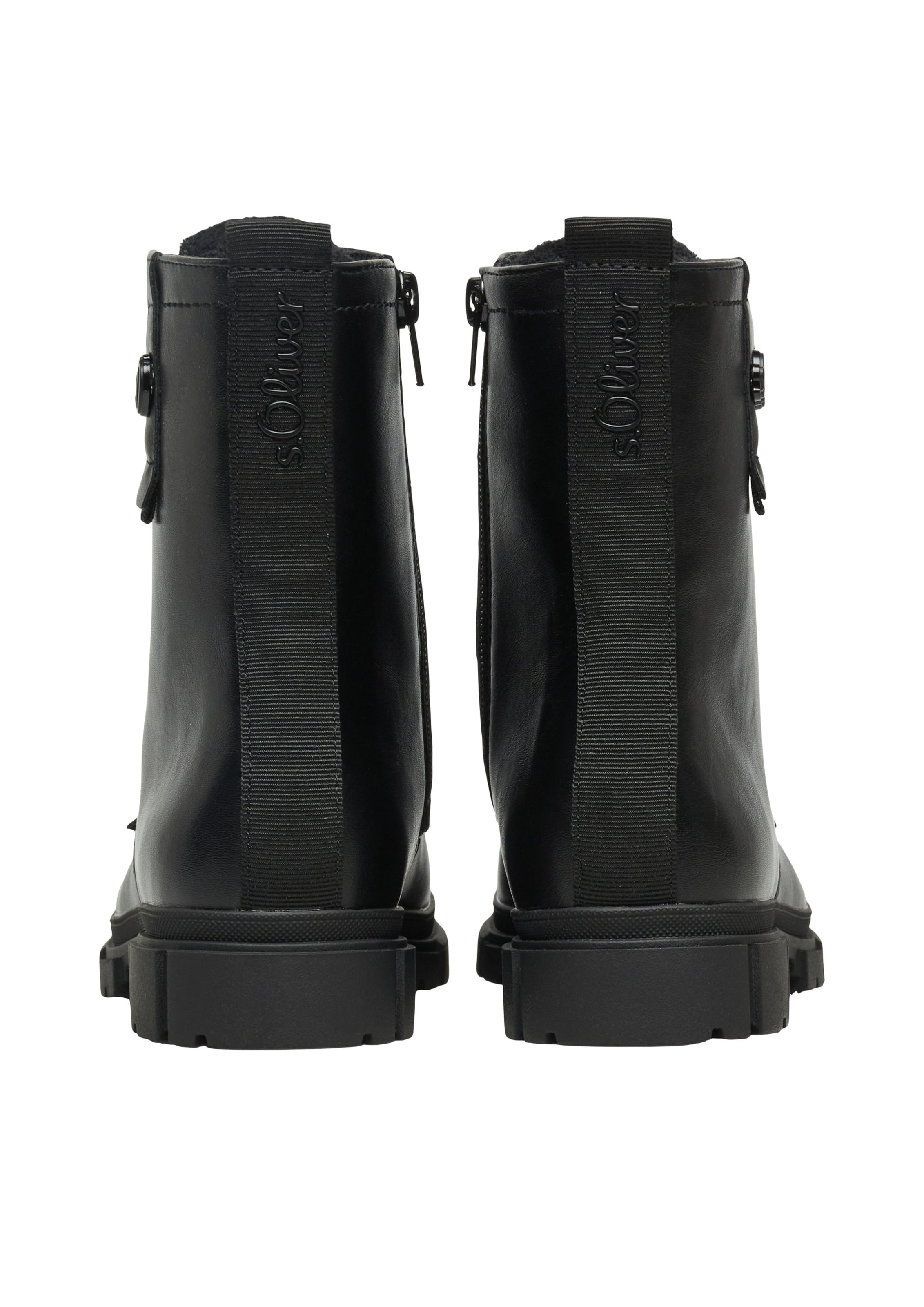 s.Oliver Boot in Black