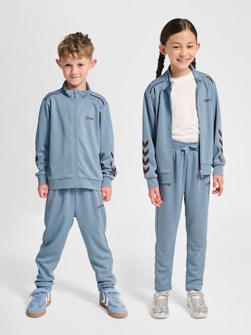 Hummel Trainingspak in Blauw: voorkant