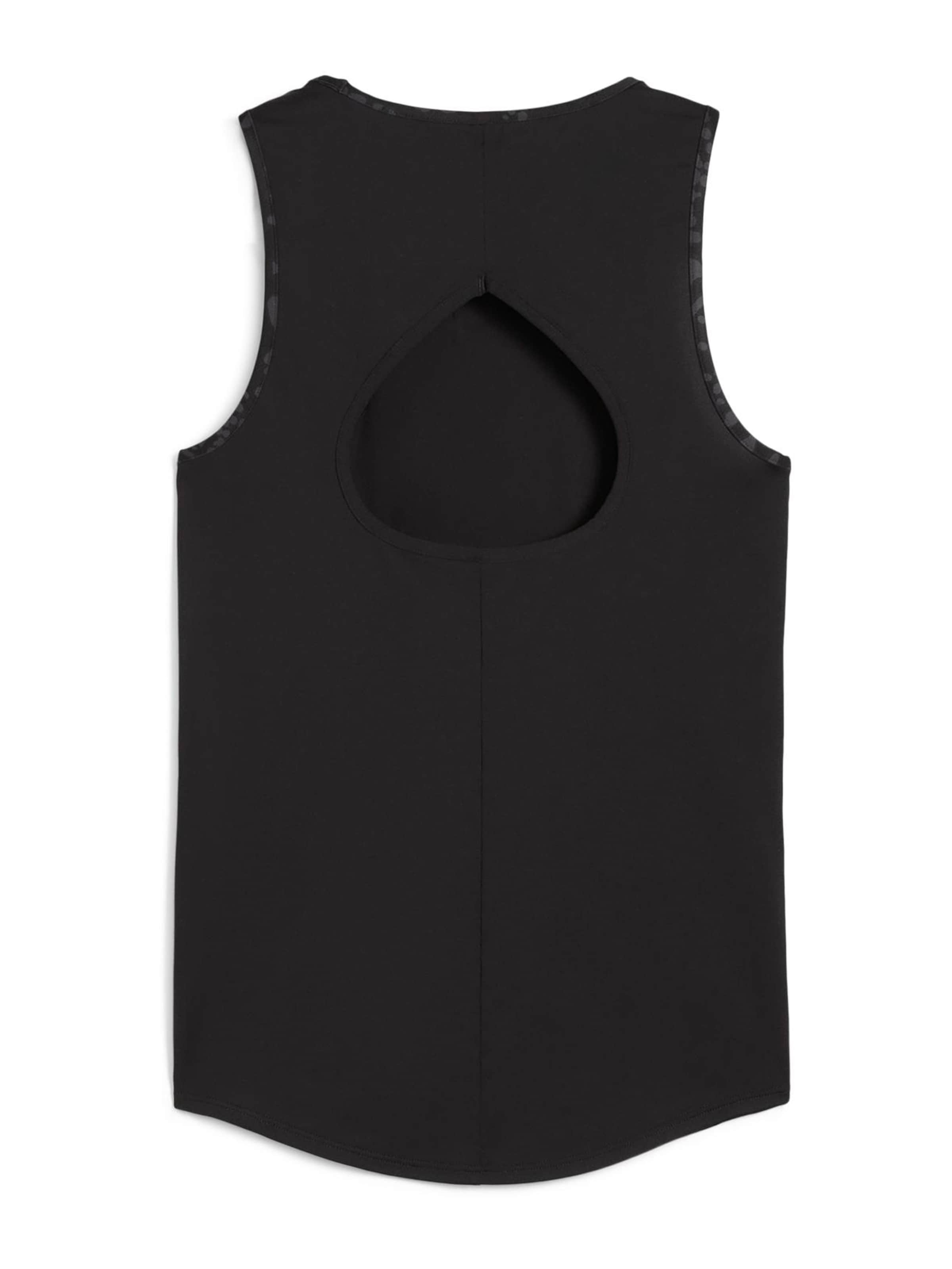 juoda PUMA Sportiniai marškinėliai be rankovių 'HYPERNATURAL'