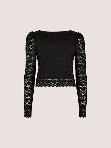 Chemisier Apricot en noir
