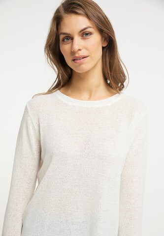 Pull-over Usha en blanc