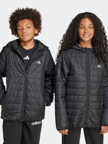 Geacă sport 'ESS' de la ADIDAS SPORTSWEAR pe negru: față