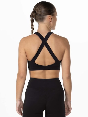 Bustino Reggiseno sportivo 'Valens' di Divina in nero