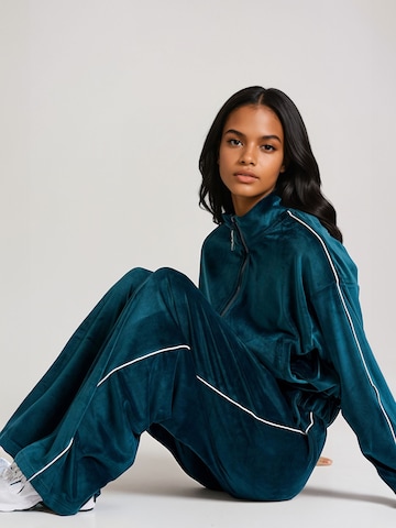 Wide Leg Pantalon Funky Buddha en vert