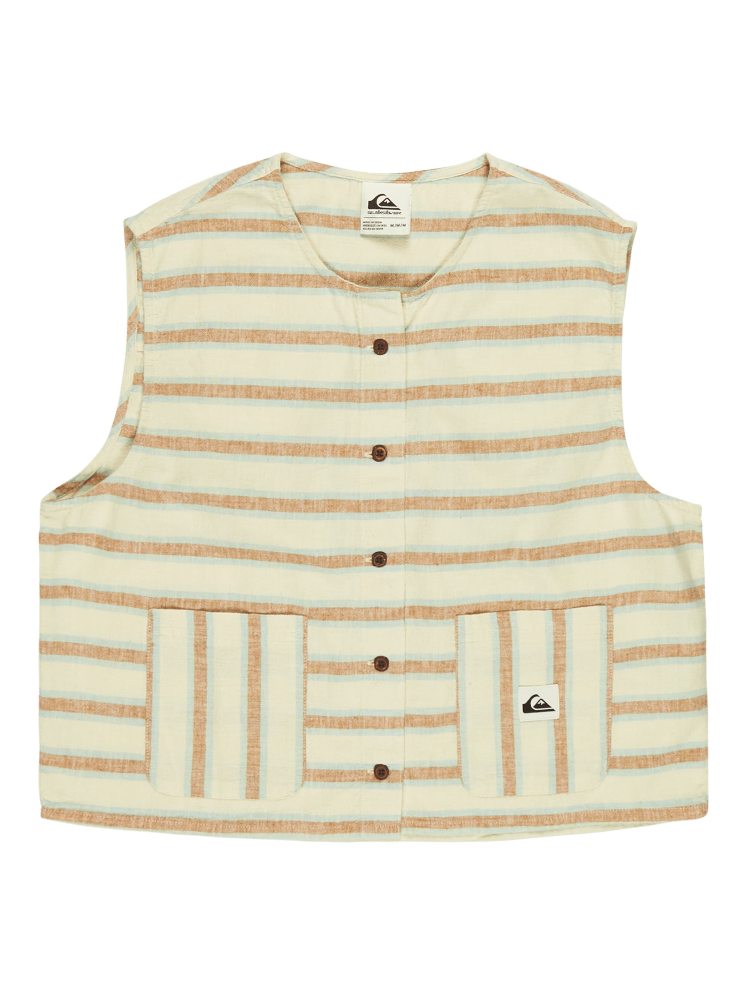 QUIKSILVER Top 'Lomas' in Beige: front