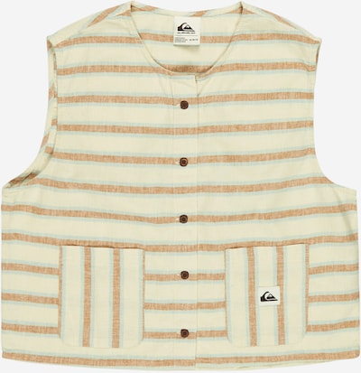 Palaidinė be rankovių 'Lomas' iš QUIKSILVER, spalva – smėlio spalva / tamsi smėlio / šviesiai mėlyna, Prekių apžvalga