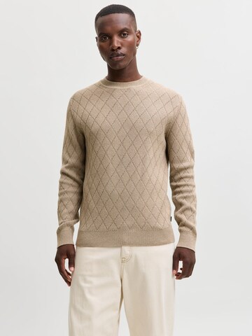 Pullover di JACK & JONES in beige: frontale