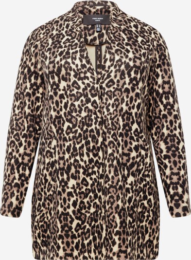 Palton de primăvară-toamnă 'Katrine' Vero Moda Curve pe crem / maro deschis / negru, Vizualizare produs