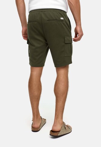 INDICODE JEANS Regular Cargo trousers 'Nezzo' in Green