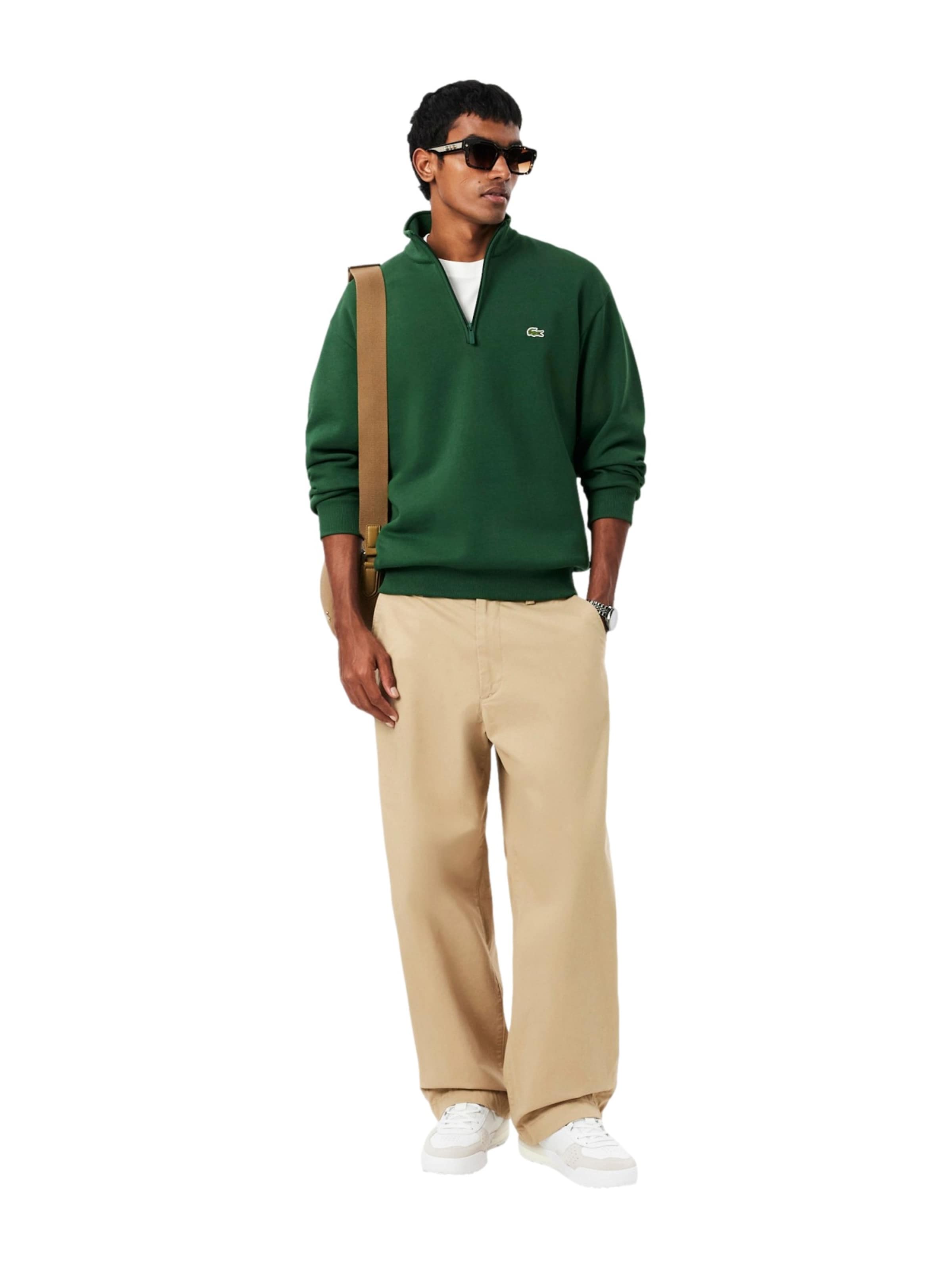 LACOSTE Sweatshirt in Green