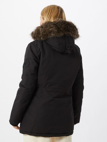 Superdry Winter Jacket 'EVEREST' in Black