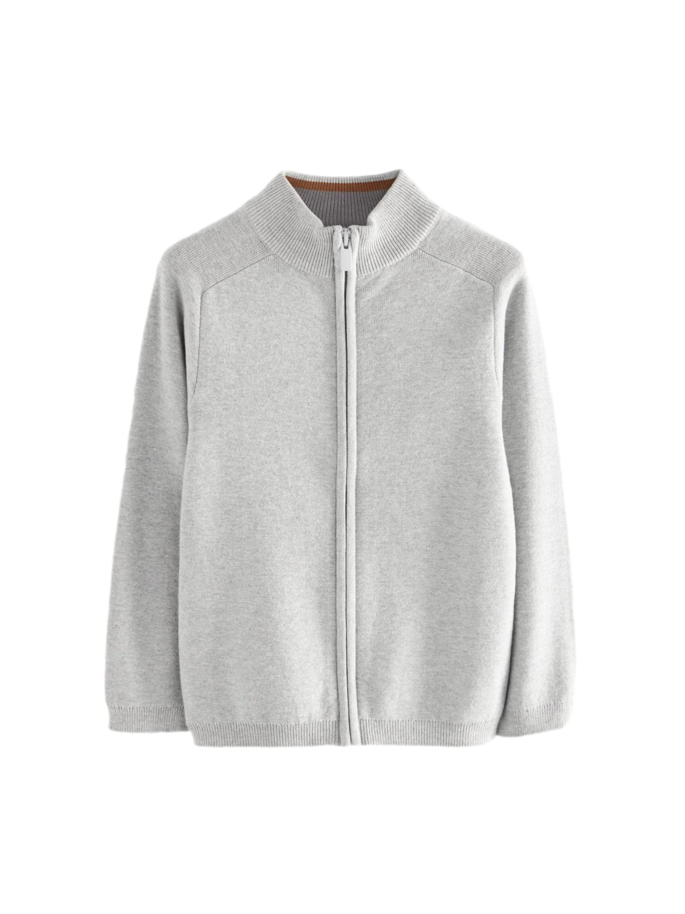 Next Cardigan i grå: forside