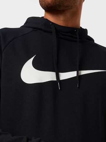 Hanorac sport de la NIKE pe negru