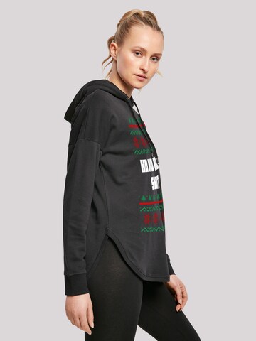 F4NT4STIC Sweatshirt 'Ho Ho Holy' in Schwarz