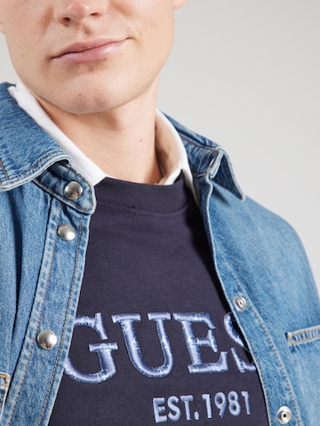 Felpa 'Beau' di GUESS in blu