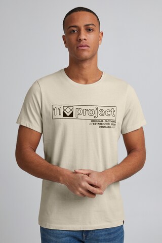 11 Project Shirt 'MATTIS' in Grijs: voorkant
