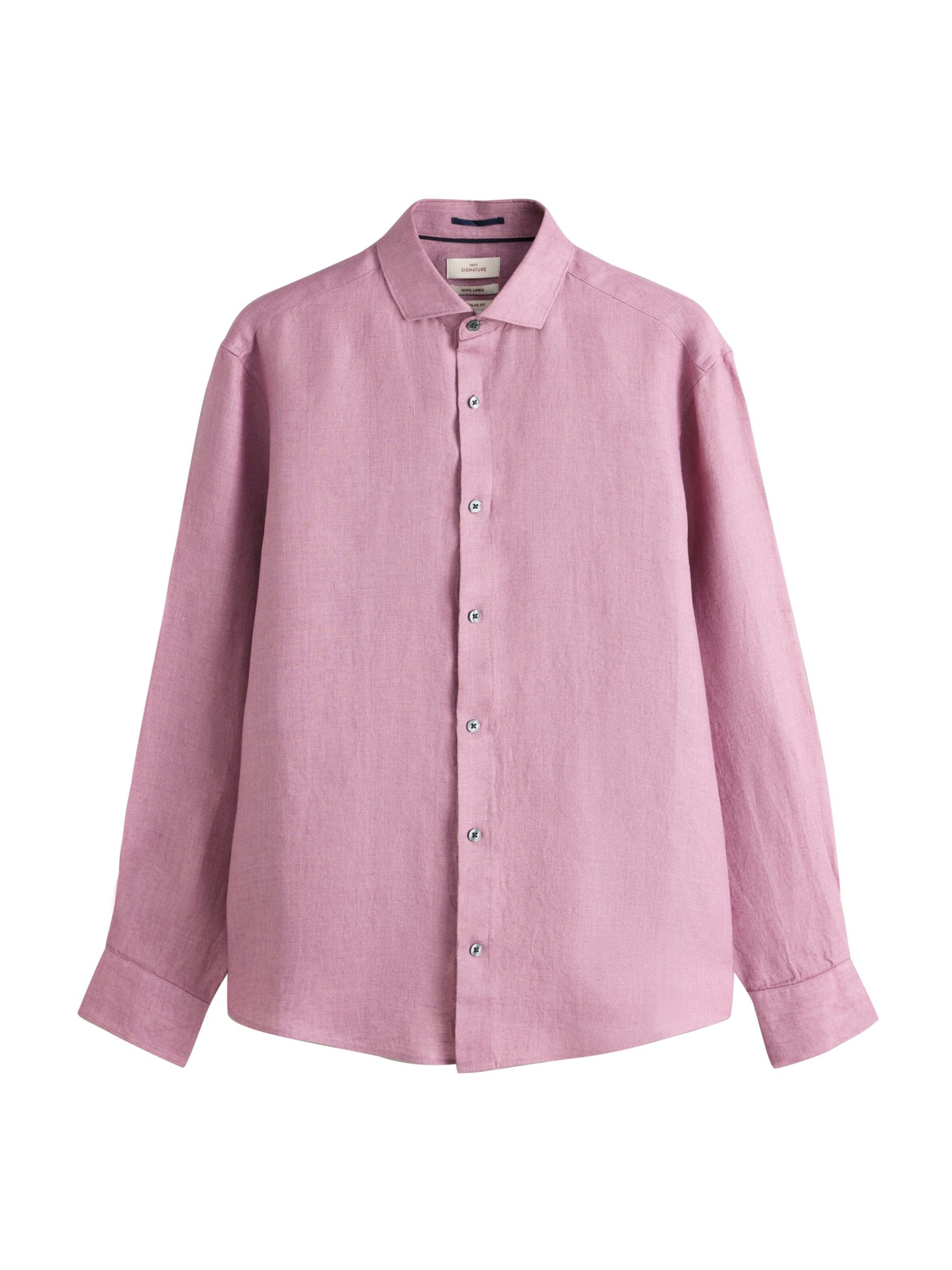Next Button Up Shirt 'Signature' in Pink: front