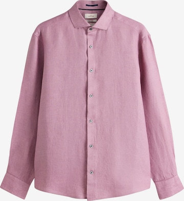 Chemise 'Signature' Next en rose : devant