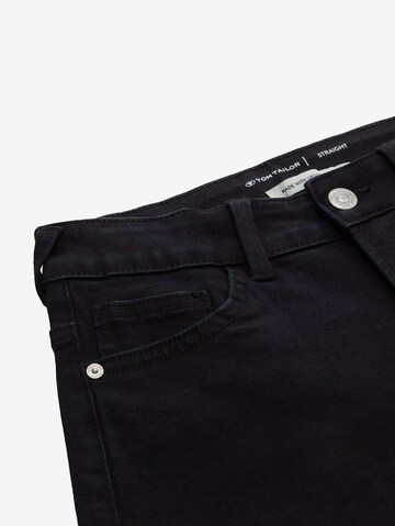 TOM TAILOR Regular Jeans in Schwarz