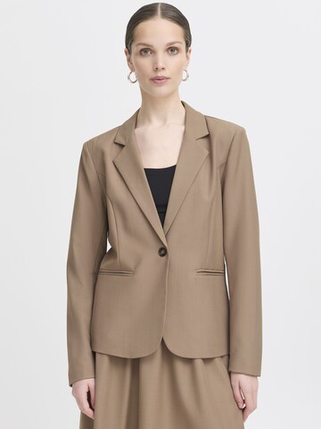Blazer 'DORTHEA' di ICHI in marrone: frontale