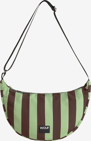 Borsa a tracolla di Wouf in marrone: frontale