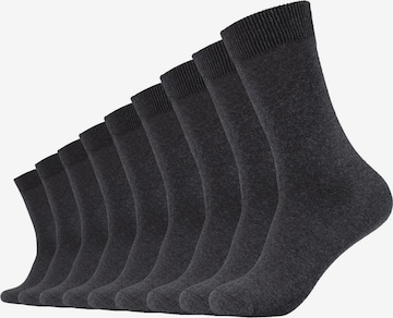 camano Socken in Grau: predná strana