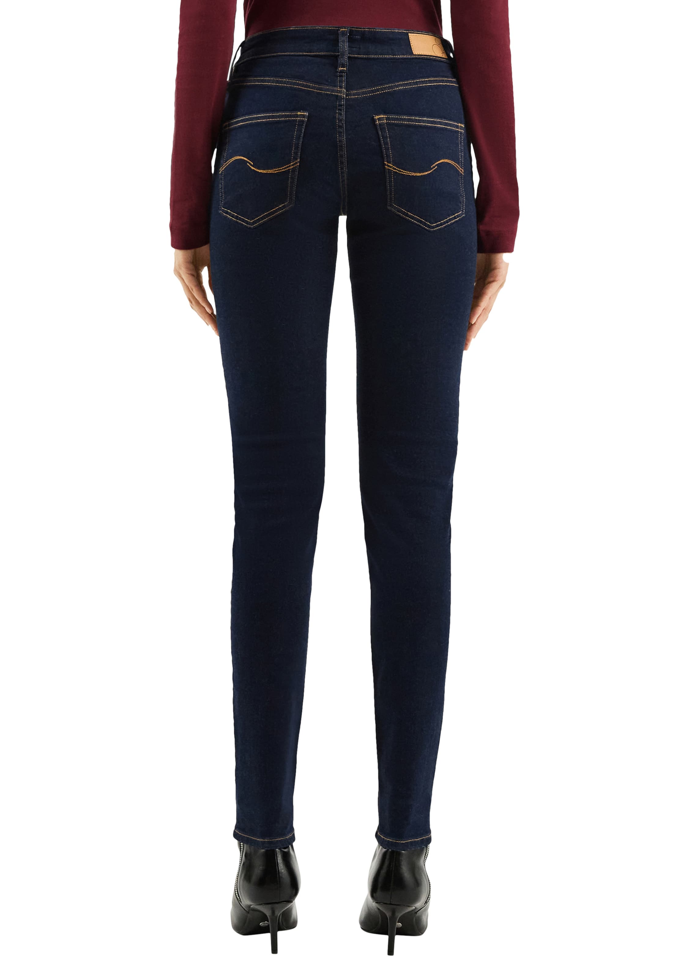 Skinny Jean 'Sadie' QS en bleu