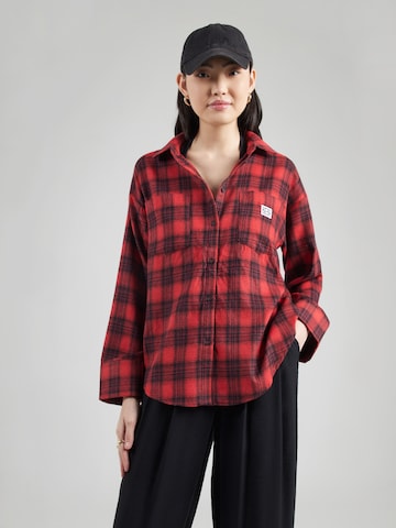 Noisy may Blouse in Red: front