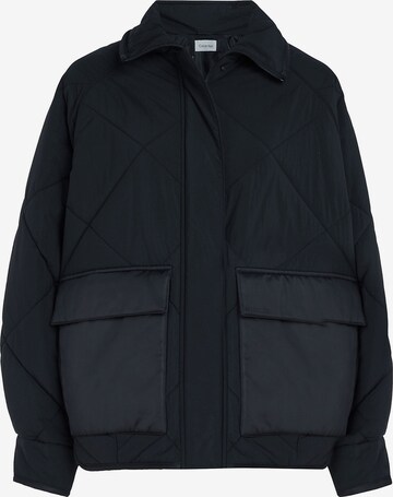 Calvin Klein Between-Season Jacket in Black: front