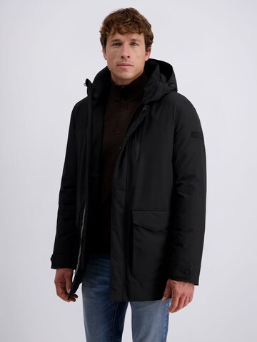 PIERRE CARDIN Winterjas in Zwart: voorkant