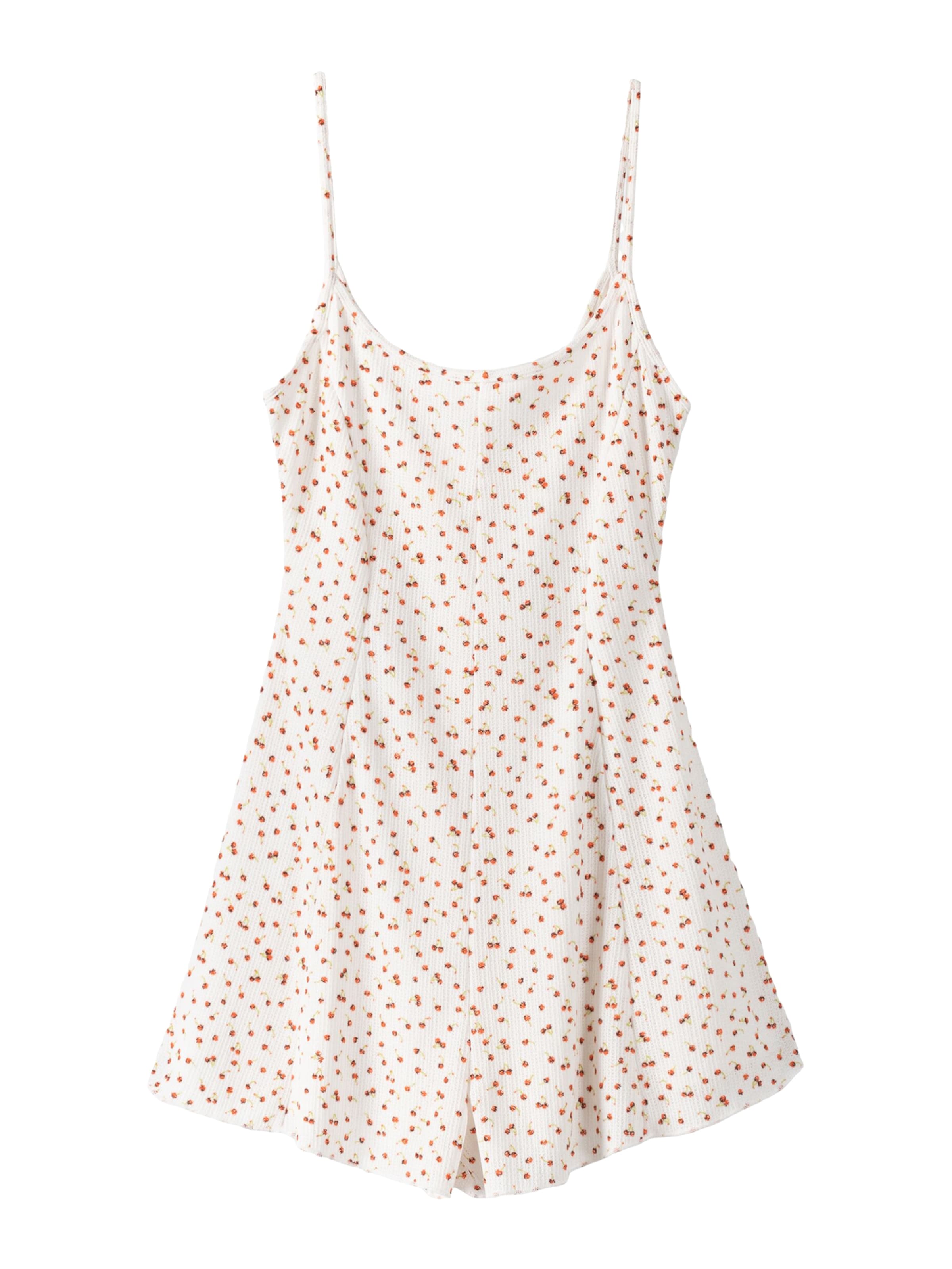 Tuta jumpsuit Bershka di colore verde / rosso / bianco, Visualizzazione prodotti