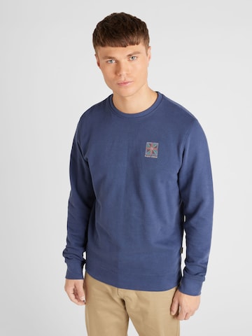 BLEND Sweatshirt in Blauw: voorkant