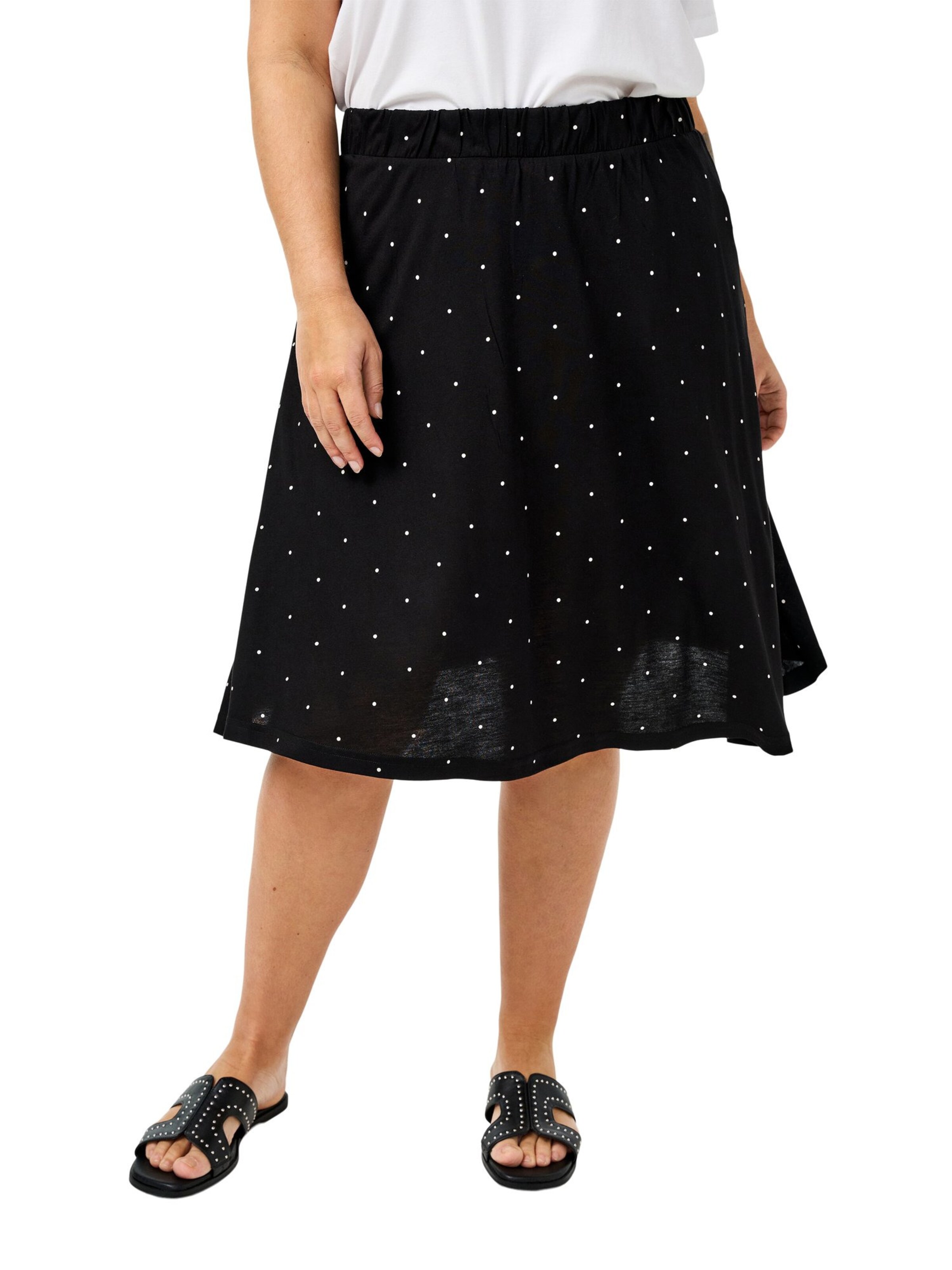 juoda Zizzi Sijonas: priekis