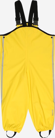 Reima Loose fit Athletic Pants 'Lammikko' in Yellow: front