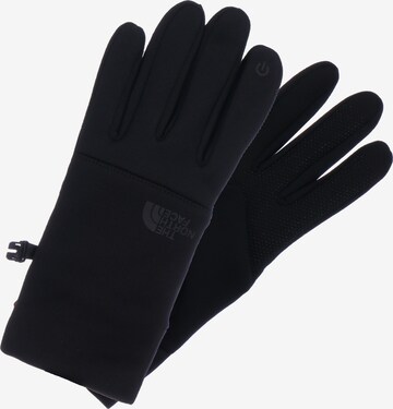 THE NORTH FACE Athletic Gloves in Black: front