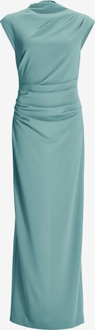 Robe de soirée SWING en vert : devant