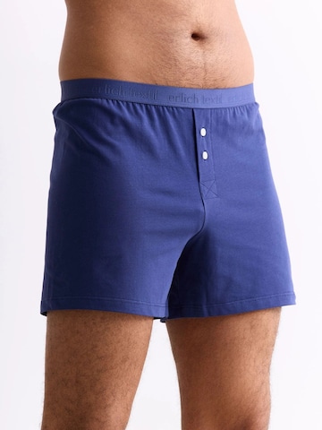 Boxers 'Casual Cotton' Erlich Textil en bleu : devant