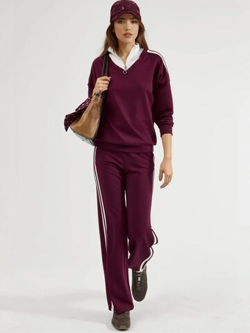 Abito da casa 'Zweiteiliges Set' di Lady Bersan in rosso