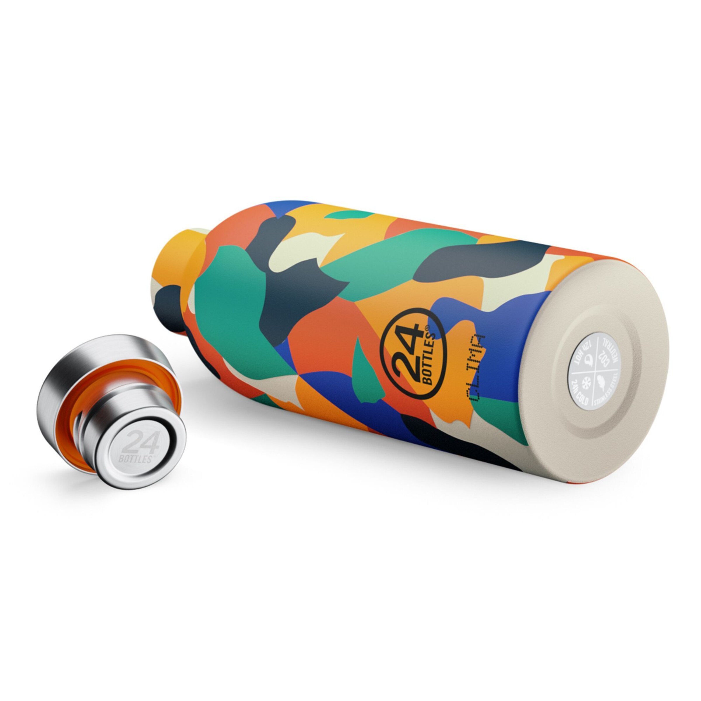 Borraccia 'Van Orton' di 24Bottles in arancione