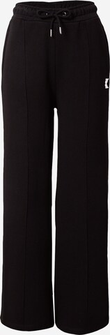 Karl Kani Wide leg Pants in Black: front