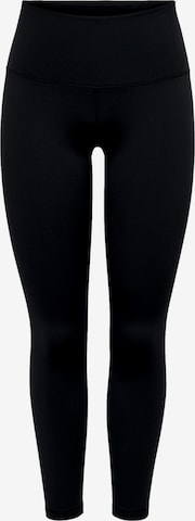 ONLY PLAY - Skinny Pantalón deportivo 'ONPJam' en negro: frente