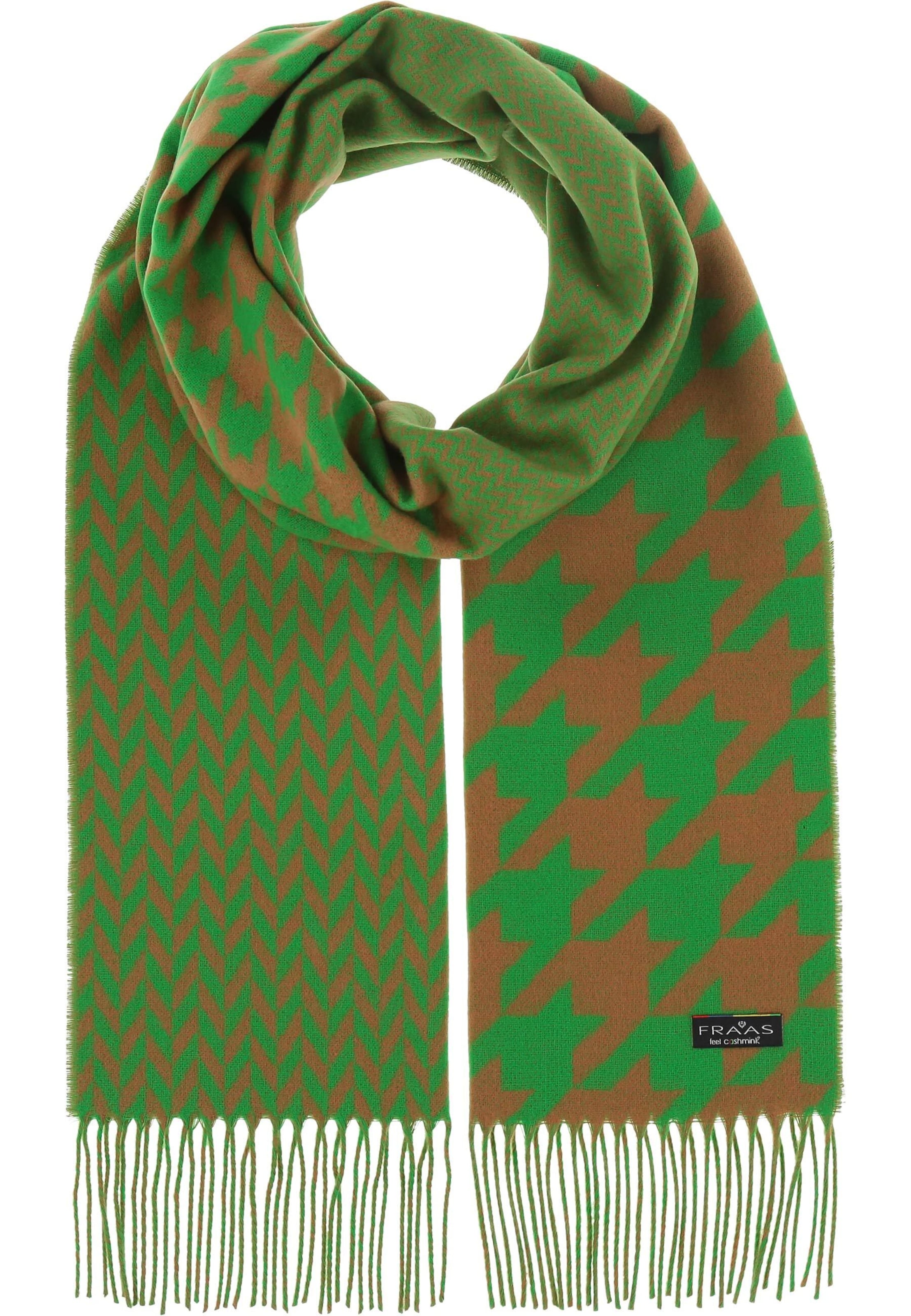 FRAAS Schal in Grün: Vorderseite