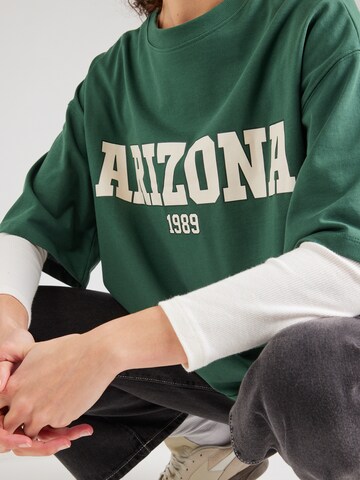 TOPSHOP - Camiseta 'Arizona' en verde