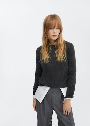 Pull-over 'Bahia' MANGO en gris : devant