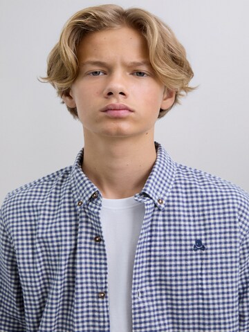 Scalpers Regular fit Button up shirt in Blue