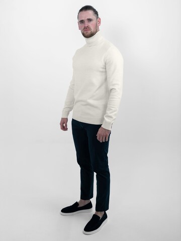 Vercate Pullover 'No. 17' in Weiß