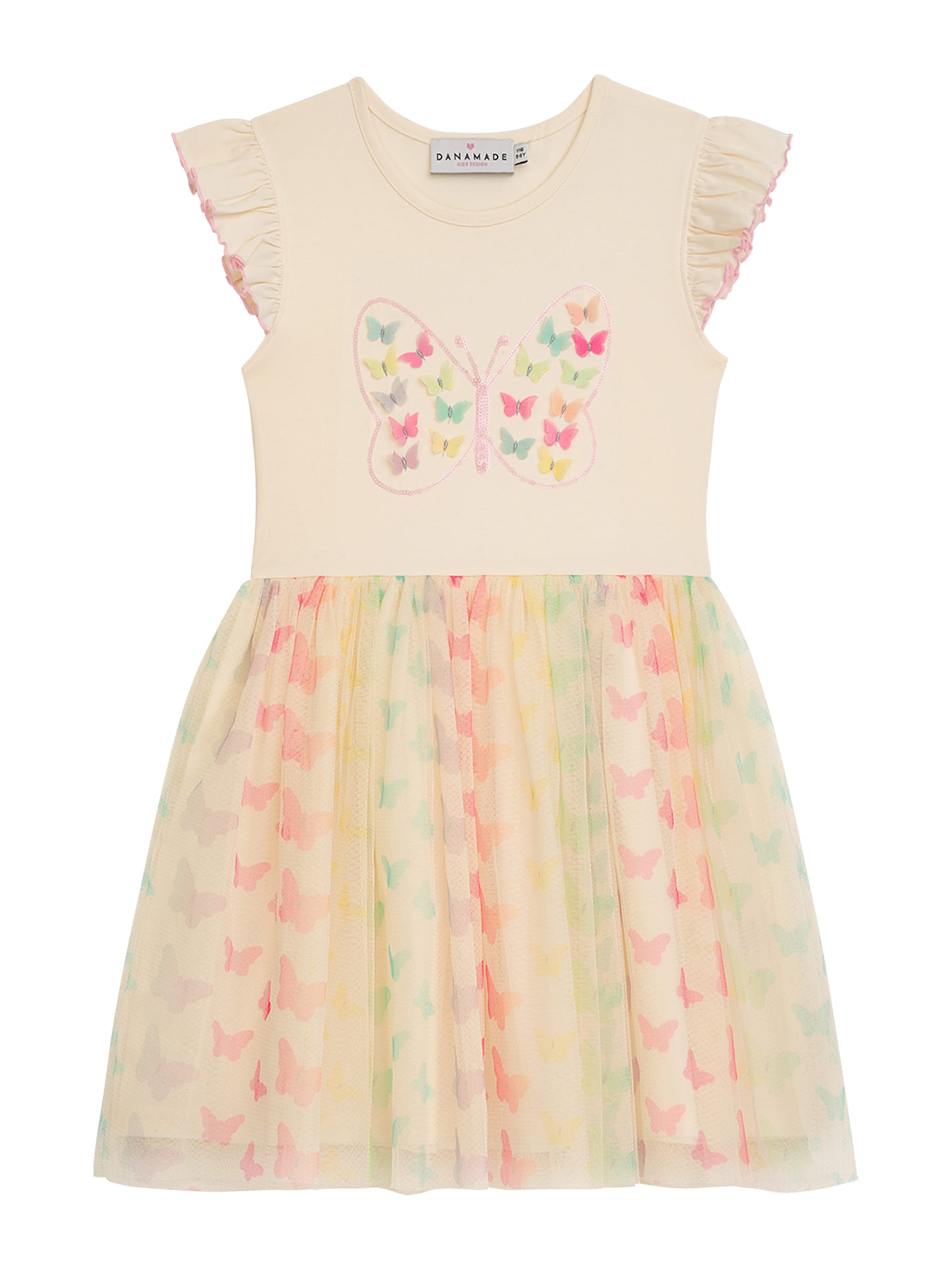 Abito di Danamade in beige: frontale