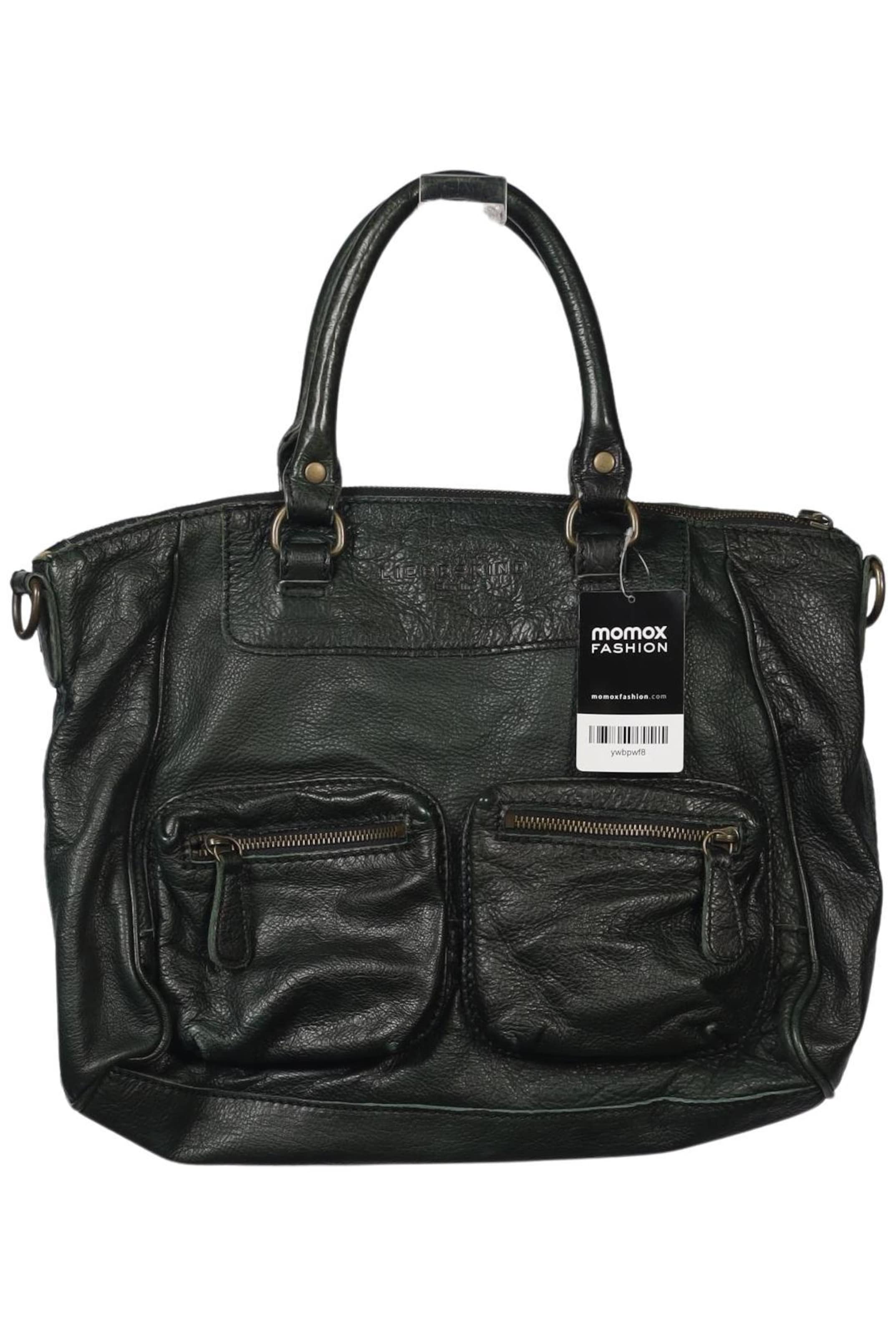 Liebeskind Berlin Handtasche gross Leder One Size in Grün: Vorderseite