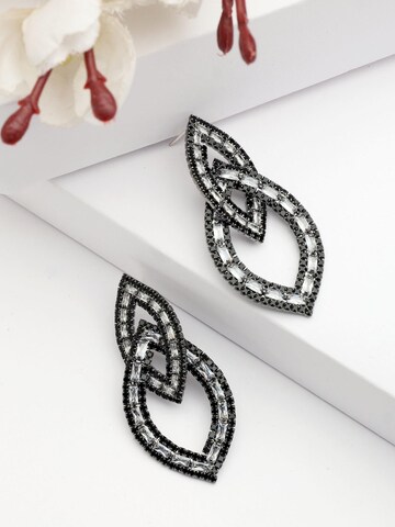 AVANT-GARDE PARIS Ohrringe 'Rominaette' in Schwarz