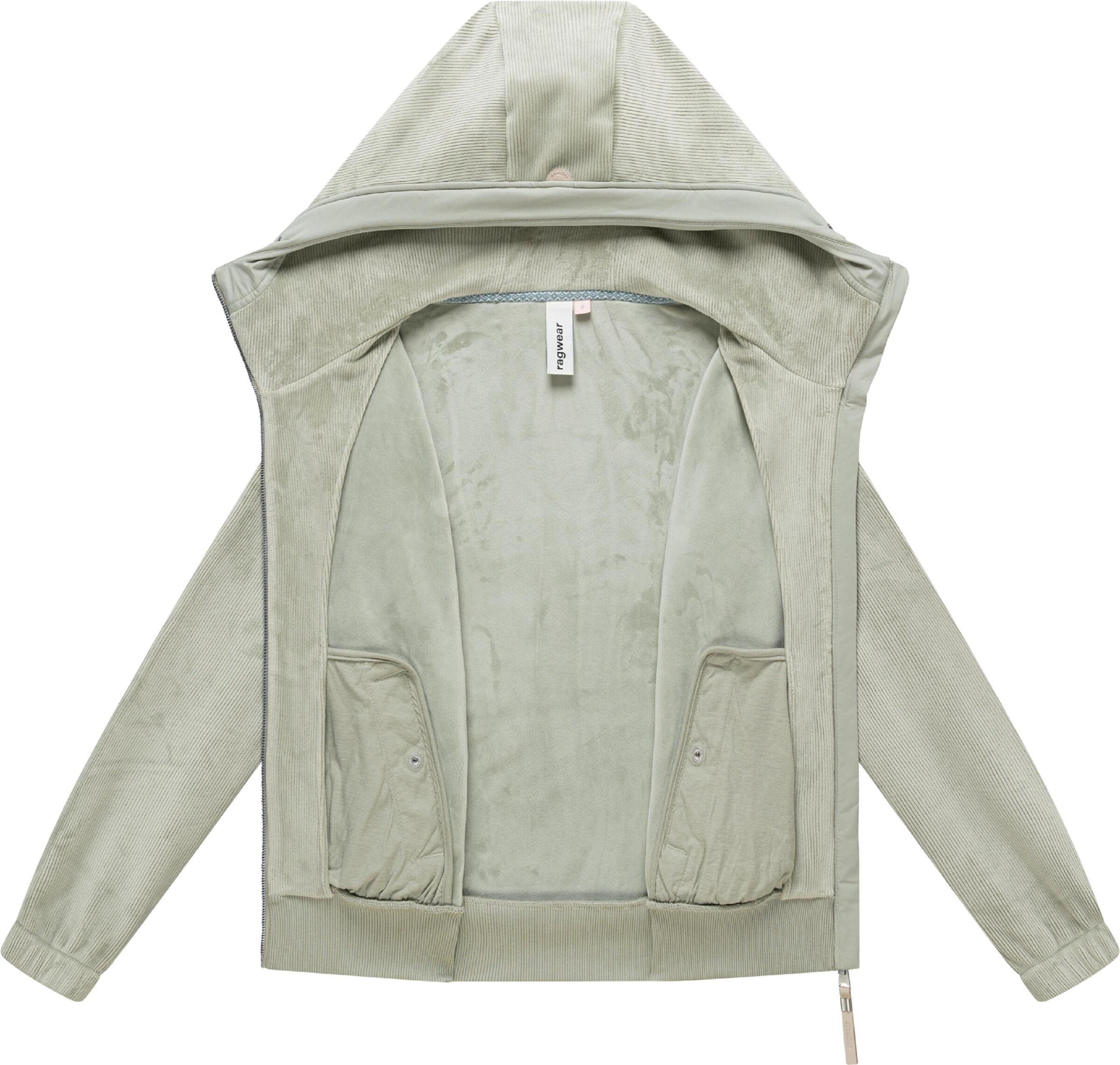 Ragwear Between-season jacket 'Cousy Bonded ' in Green